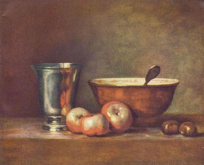 Jean Simeon Chardin The Silver Beaker China oil painting art